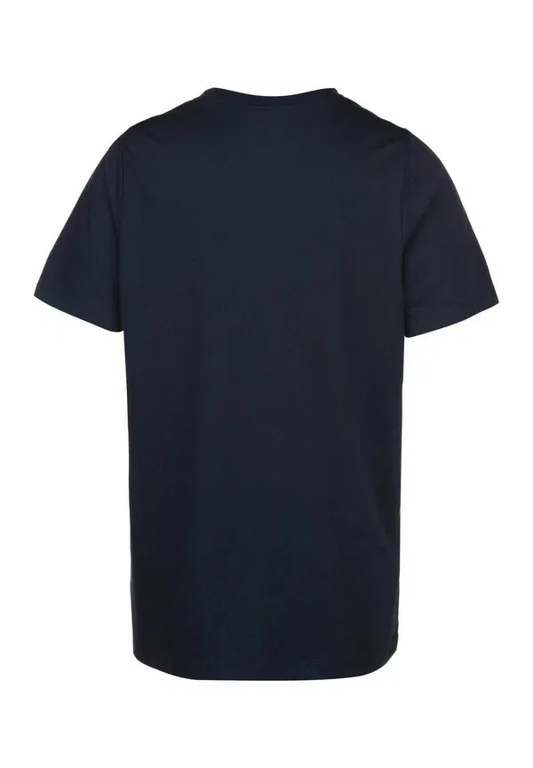 Футболка Nike Performance "dri fit park" print t-shirt, цвет обсидиан / белый — фото 4