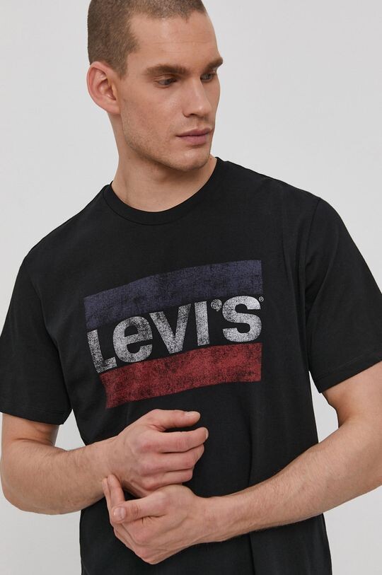 

Футболка Леви Levi's, черный