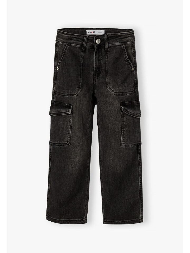 

Тканевые брюки Minoti Cargohosen 20jean45, цвет black denim