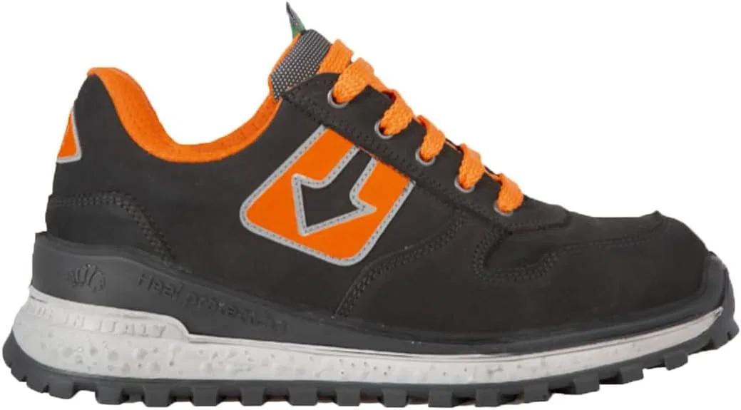 Защитная обувь Lewer Safety Shoes Lisbon Skill Protection Class S3, произведено в Италии, Orange Black