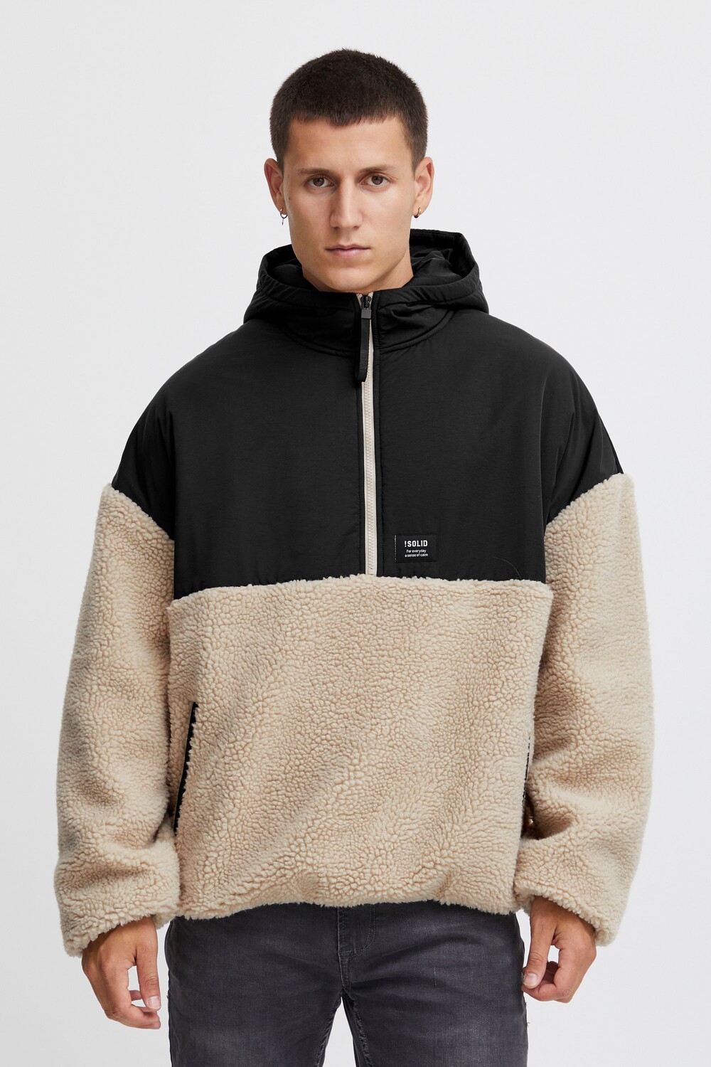 

Куртка !SOLID Fellimitatjacke SDMarco, натуральный