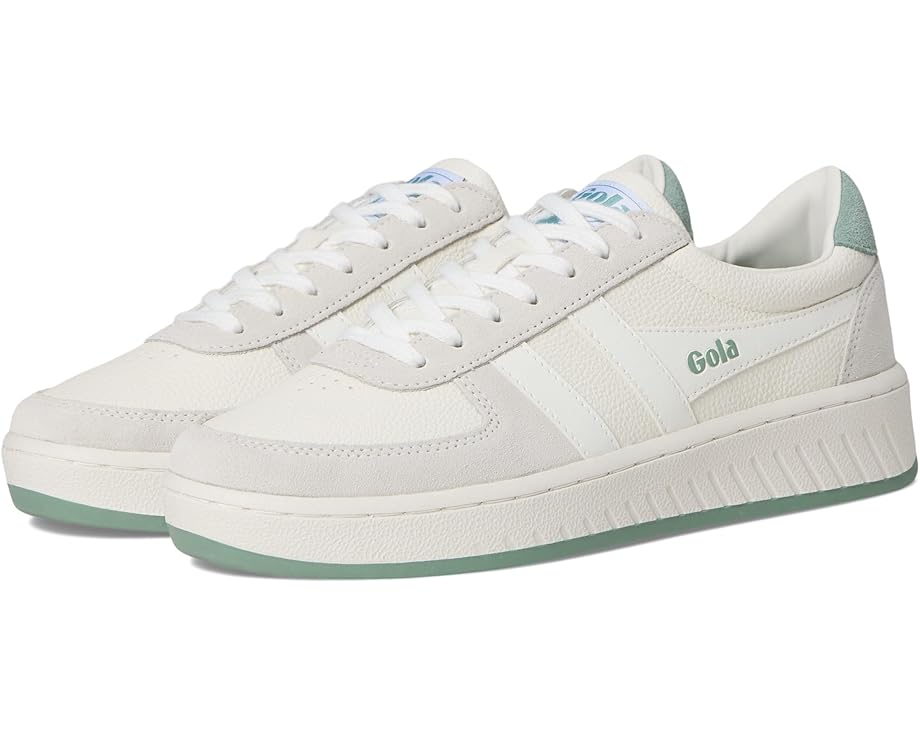 Кроссовки Gola Grandslam '88, цвет White/White/Green Mist