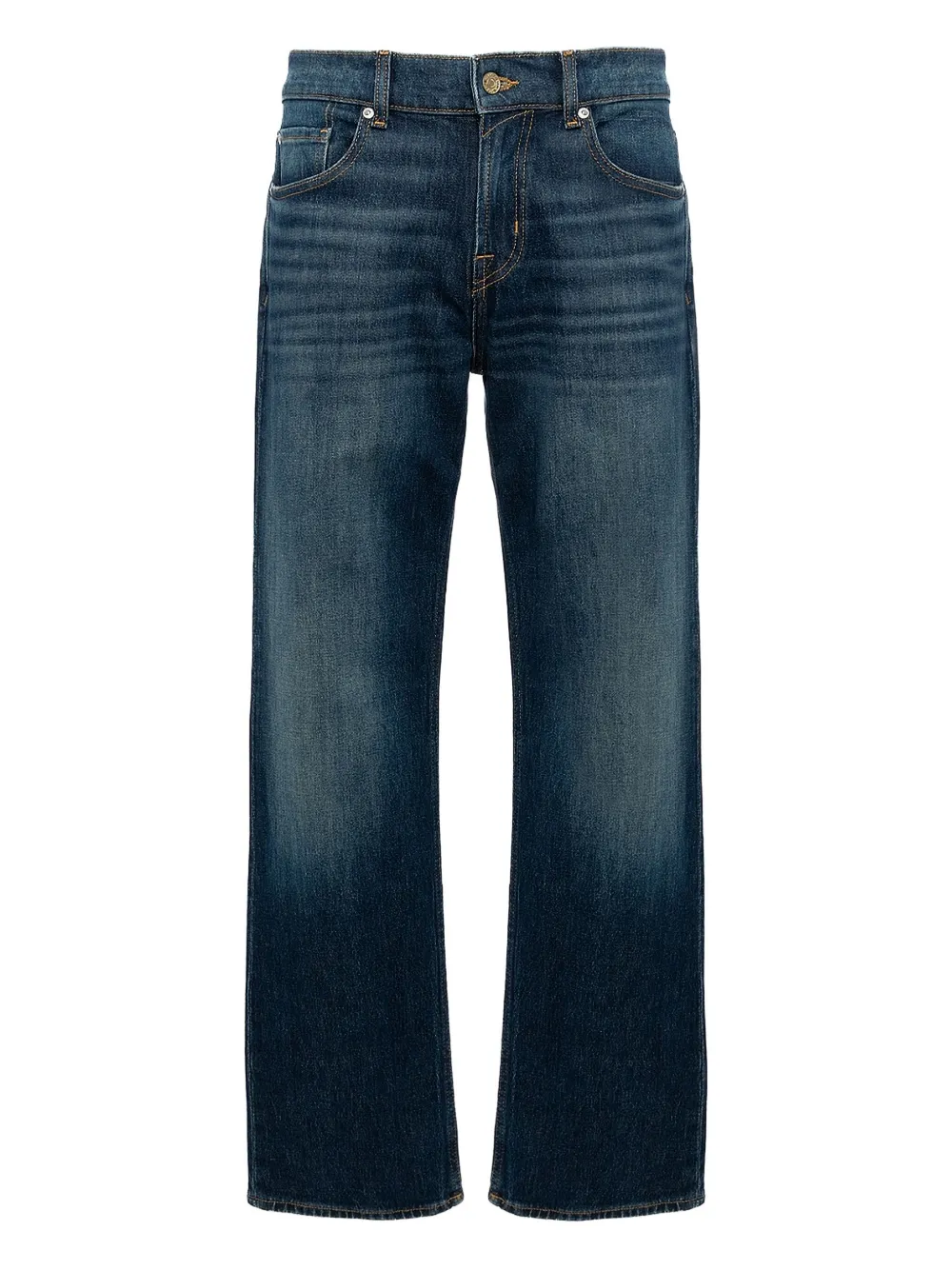 

Джинсы прямого кроя 7 For All Mankind, синий