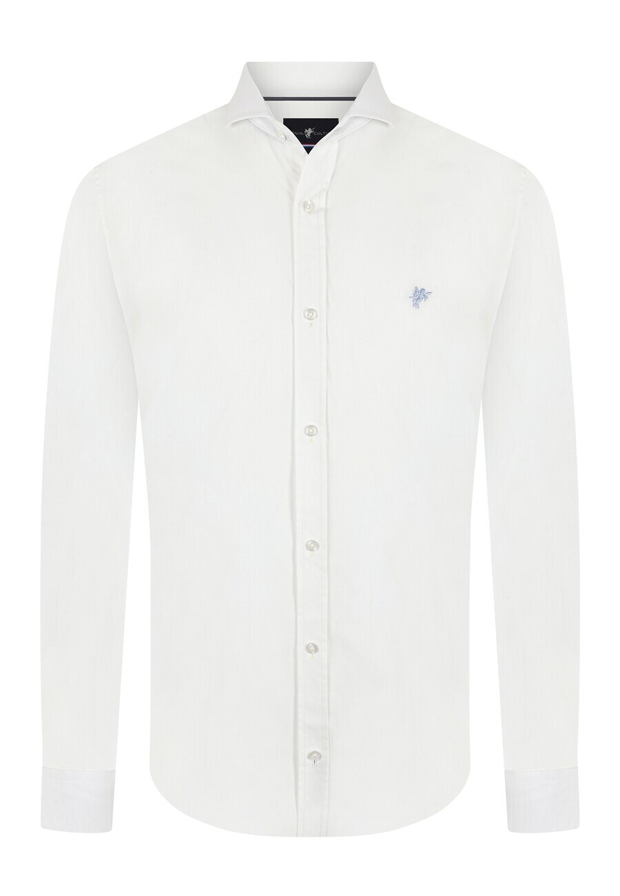 

Повседневная рубашка DENIM CULTURE Regular fit Button Up Shirt Oswald, экрю