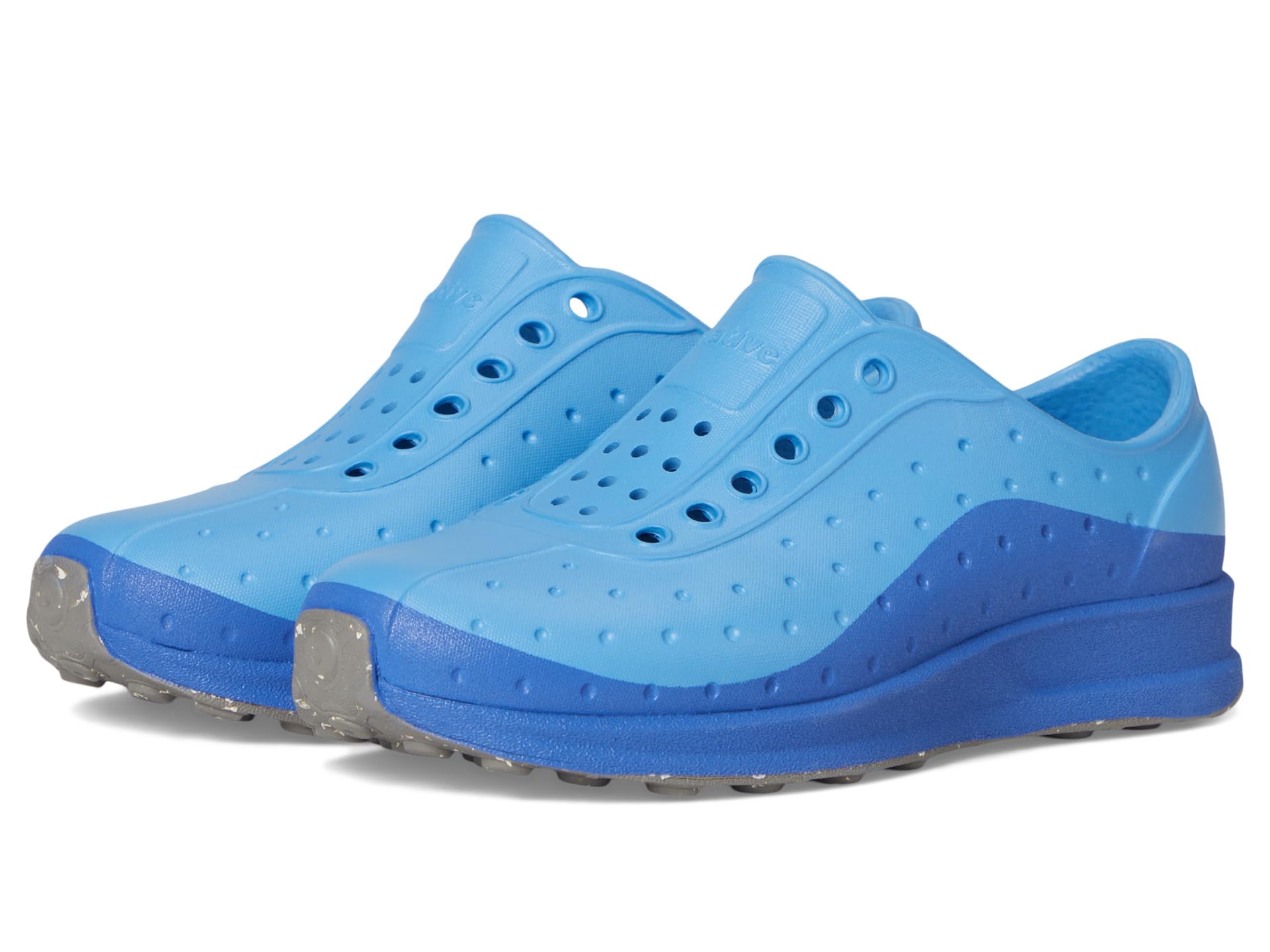 

Кроссовки Native Shoes Kids Robbie Roam, цвет Resting Blue/UV Blue/Satellite Speckle Rubber