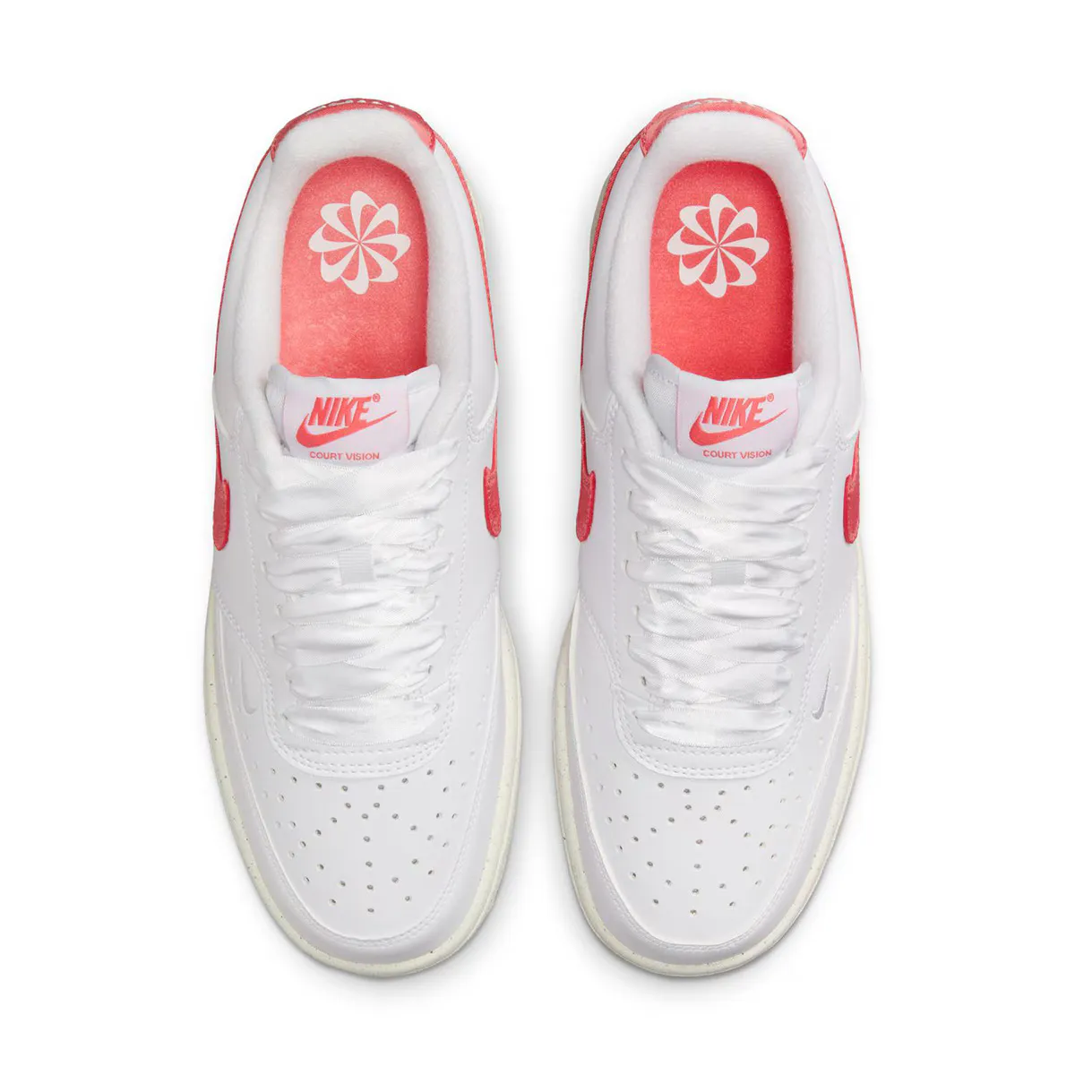 Женские повседневные кроссовки Nike Court Vision Low, белый — фото 3