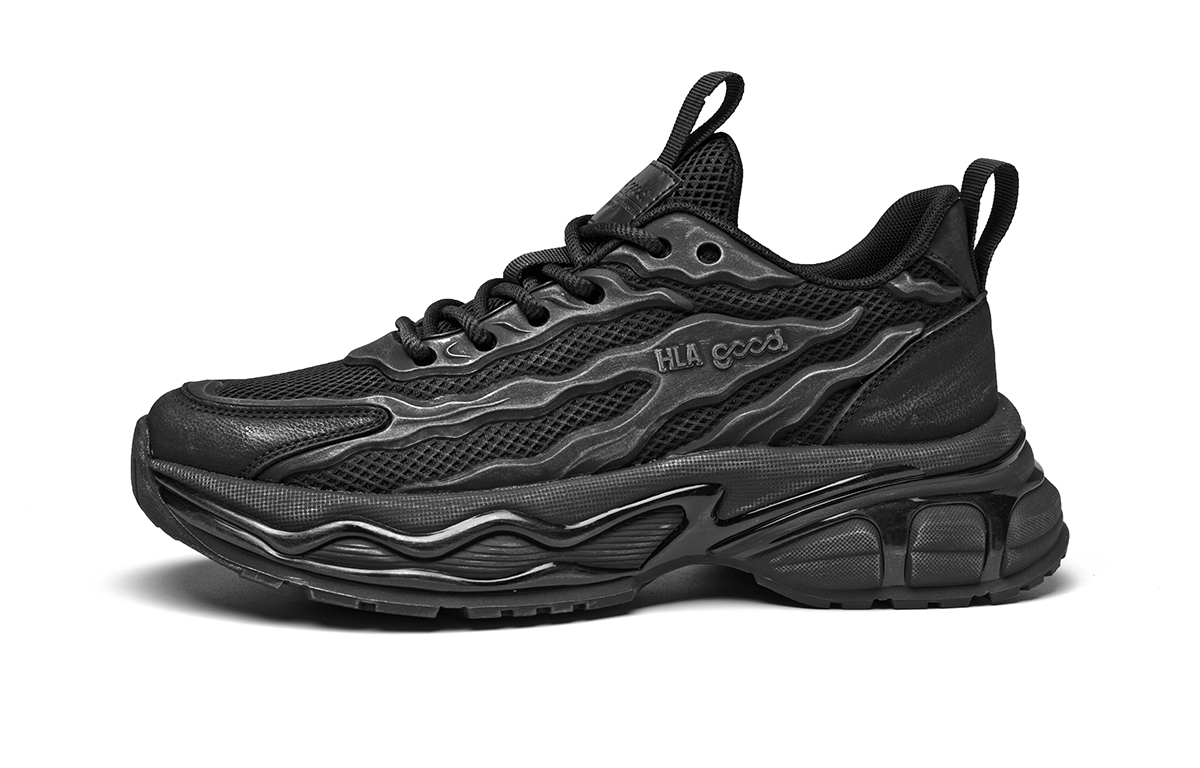 

Низкие массивные кроссовки мужские HLA, Black