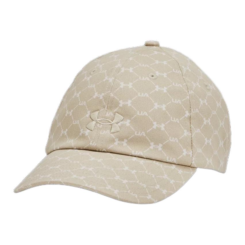 

Under Armour Хлопковая бейсболка женская бежевая, Beige