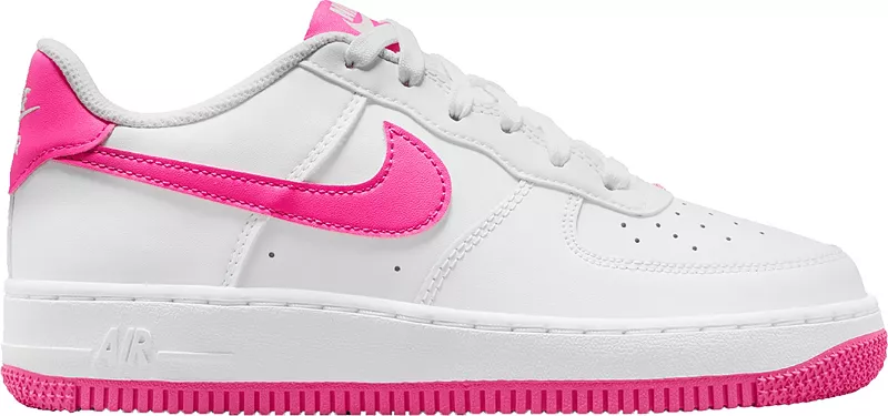 

Детские кроссовки Nike Air Force 1 для начальной школы, цвет White/Fuschia