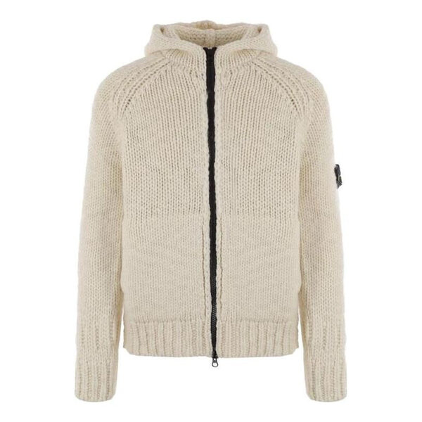 

Свитер ivory wool cardigan 'plaster' Stone Island, бежевый