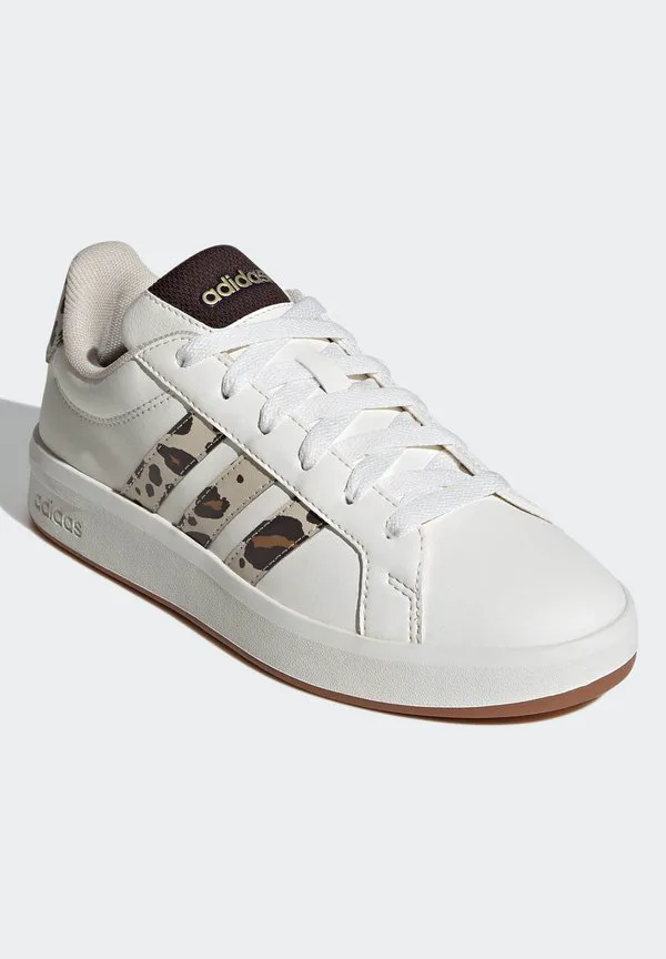 Низкие кроссовки Adidas Sportswear, Core White Crystal Linen Aurora Coffee — фото 2