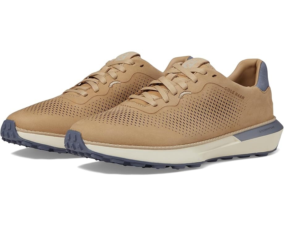 

Кроссовки Cole Haan Grandpro Ashland Laser Perf Sneakers, цвет Sesame/Ivory, Серый, Кроссовки Cole Haan Grandpro Ashland Laser Perf Sneakers, цвет Sesame/Ivory