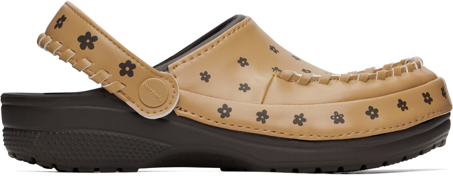 

Классические сандалии Tan Crocs Edition Story mfg.