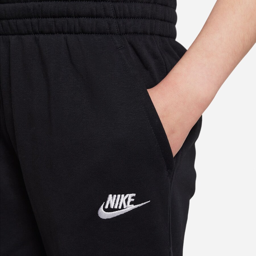 Зауженные брюки Nike Sportswear Club Fleece, черный — фото 4