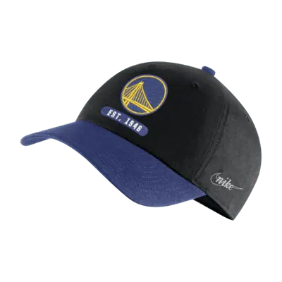 

Бейсболка Nike Golden State Warriors Heritage86 Icon Edition NBA Cap, черный