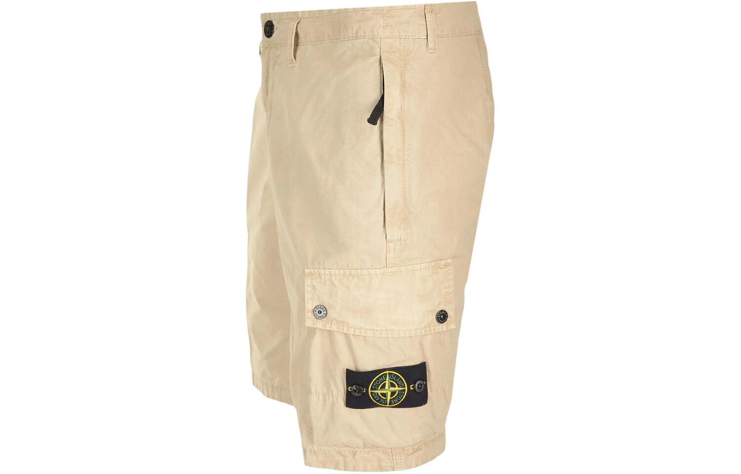 Шорты мужские Stone Island с карманом, бежевый — фото 3