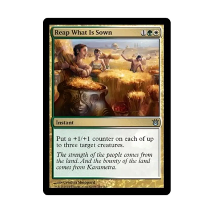

CCG Пожните то, что посеяно (U), MTG - Born of the Gods
