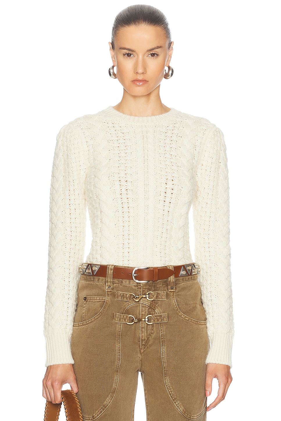 

Свитер Отилии Isabel Marant, экрю