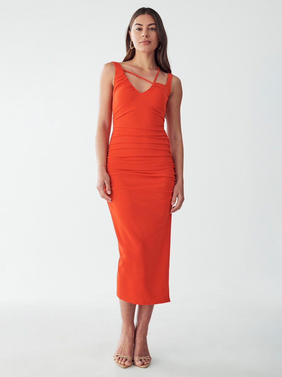 

Миди платье BWLDR COVA, Orange