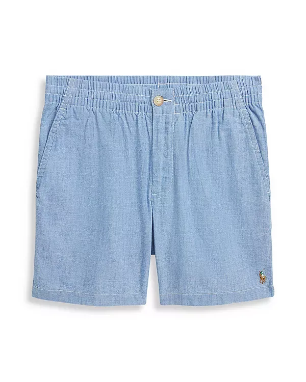 Хлопковые шорты из шамбре - для детей постарше Ralph Lauren, Chambray