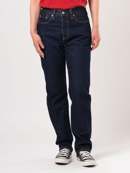 501(R) ОРИГИНАЛЬНЫЕ ЖЕНСКИЕ ДЖИНСЫ ТЕМНО-ИНДИГО Levi's, Dark Indigo - Flat Finish