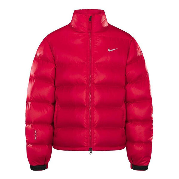 

Куртка x nocta drake sunset puffer jacket 'red' Nike, красный