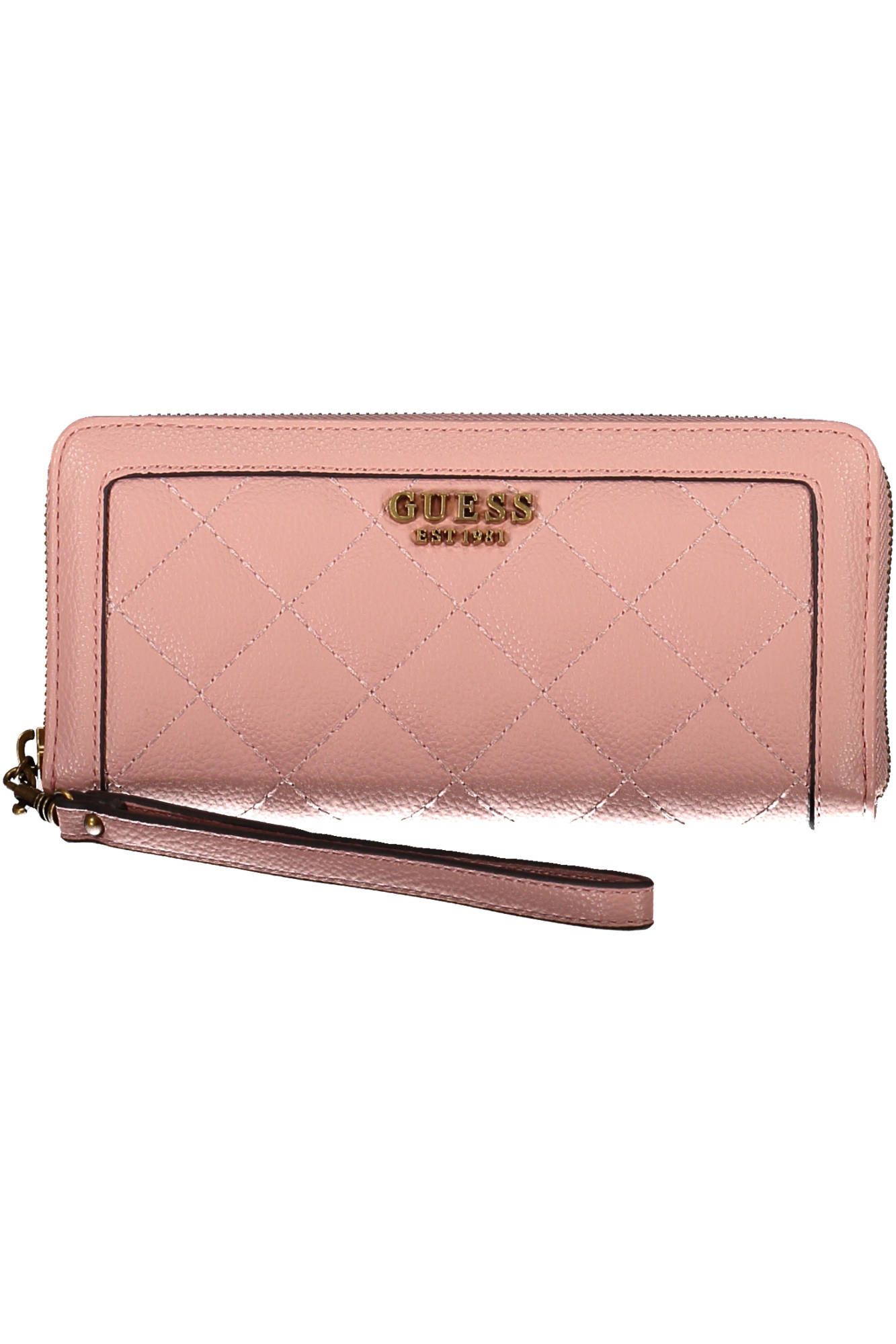 

Розовый женский кошелек из полиуретана Guess Shoes
