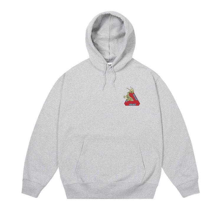 

Толстовка Palace Dragon Bones Tri Hood, Grey Marl