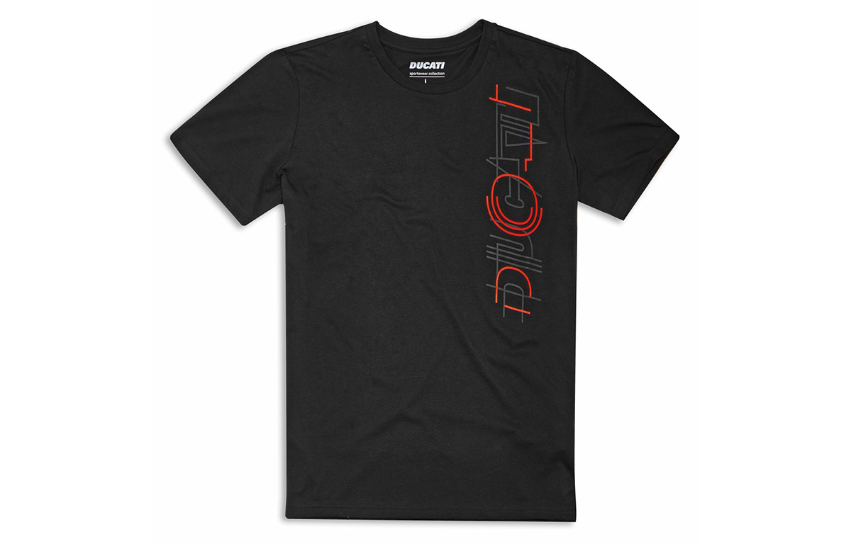 

Футболка унисекс черная Ducati