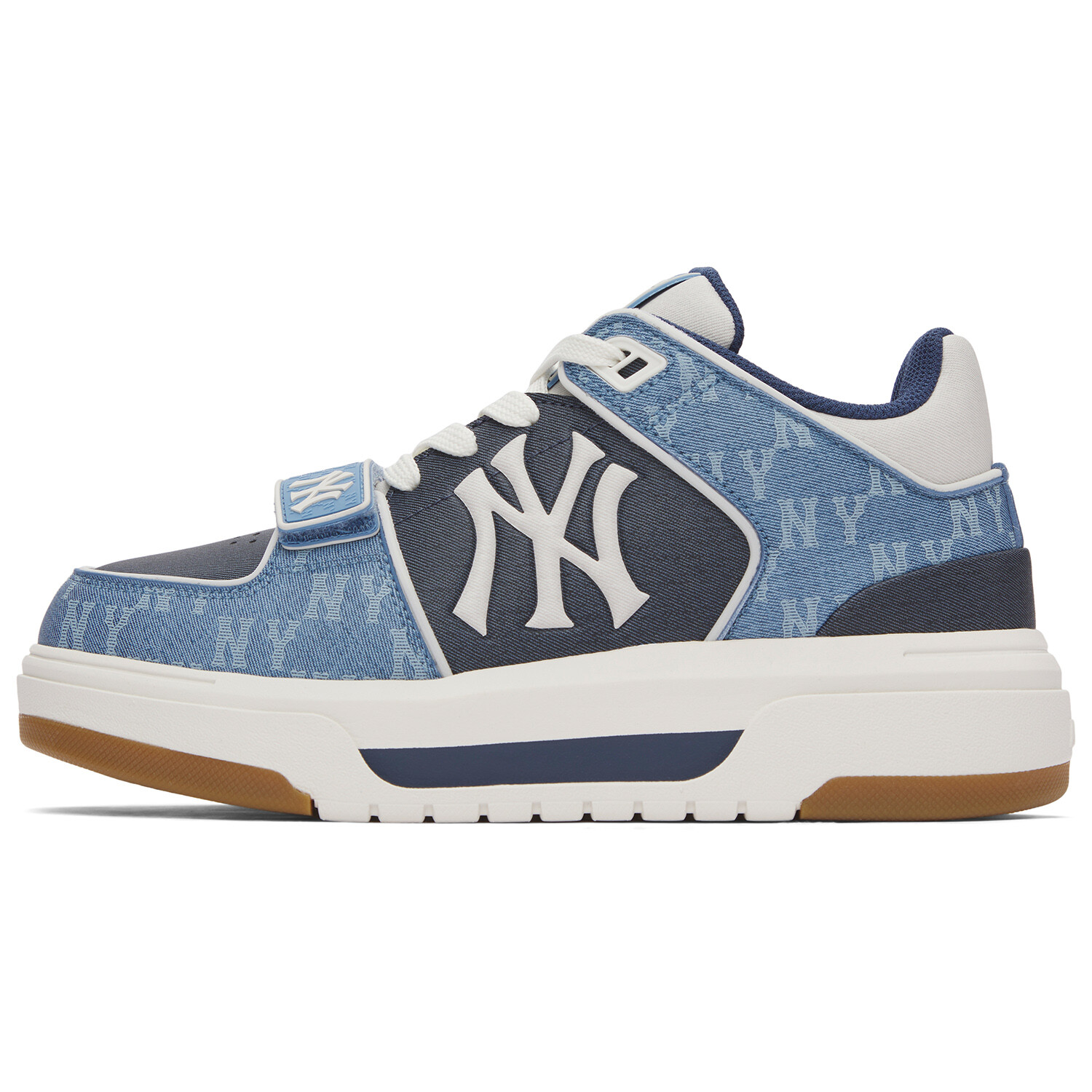 

Кроссовки MLB Chunky Liner Lifestyle Shoes Unisex Mid-top Blue, синий