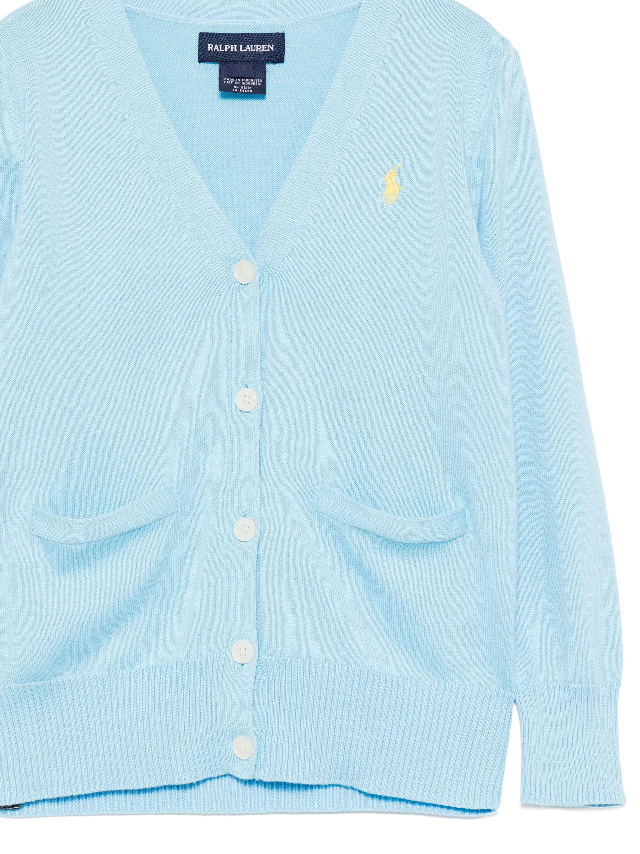 Кардиган Polo Pony Polo Ralph Lauren Kids, синий — фото 3
