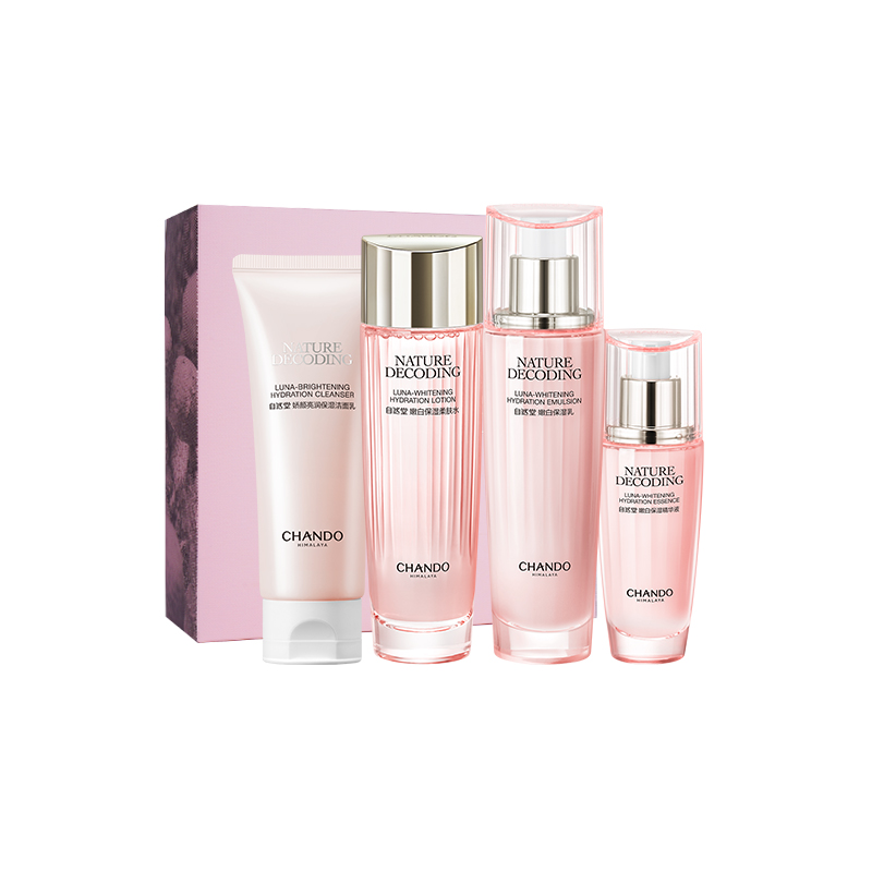 

CHANDO Нежный и сияющий набор для ухода за светлой кожей успокаивающий осветляющий пигментные пятна увлажняющий отбеливающий