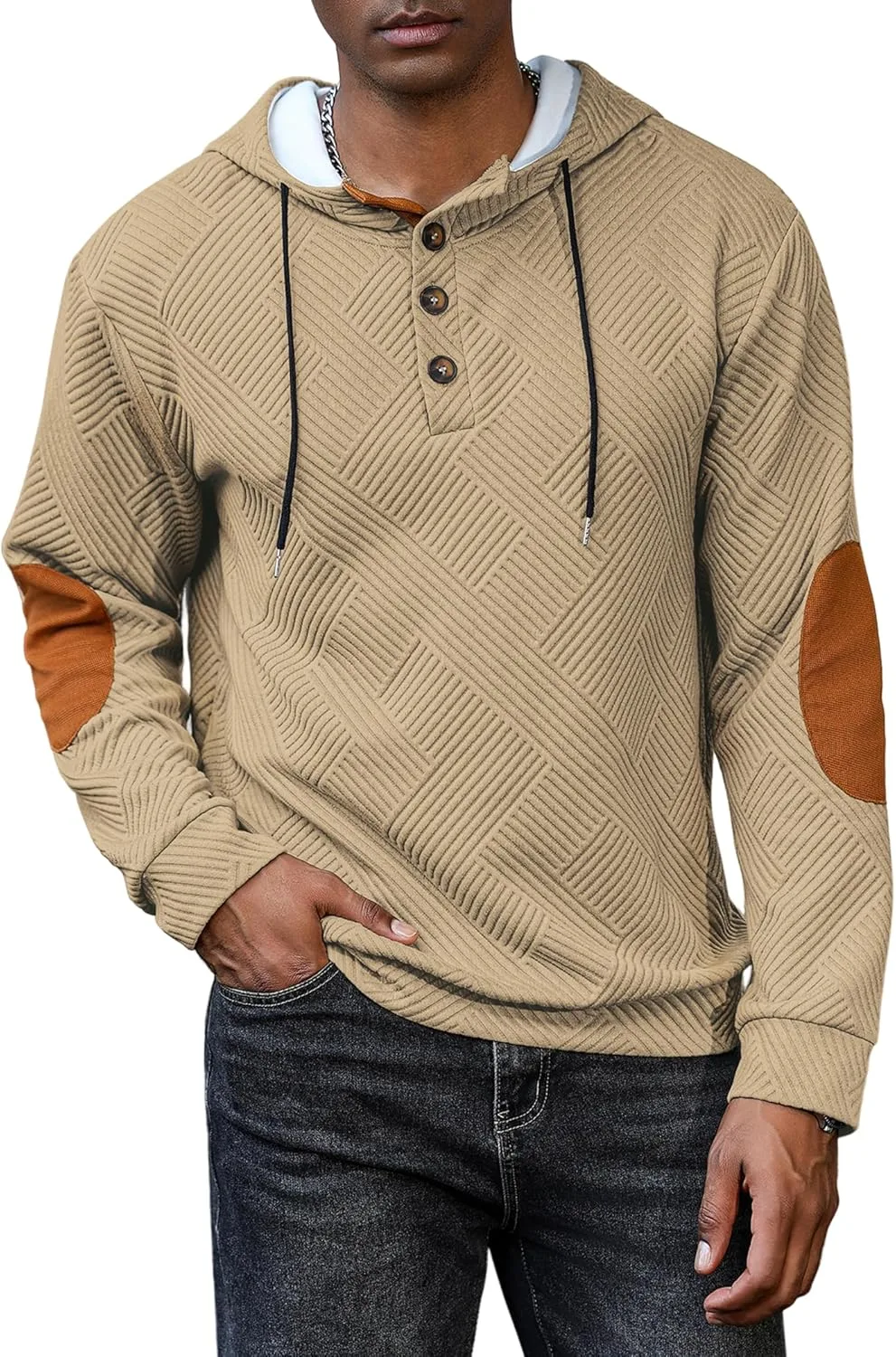 

ZAFUL мужской худи с капюшоном на молнии, контрастный, легкий