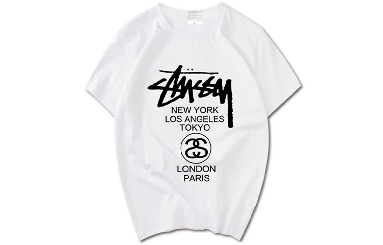 

Футболка World Cruise Series унисекс Stussy, белый