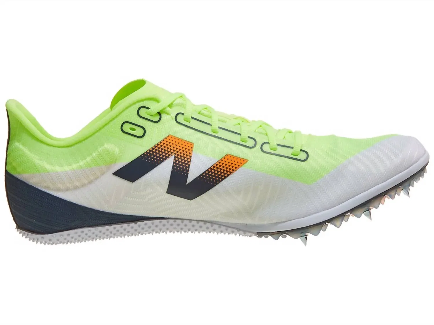 New Balance Мужские кроссовки Fuelcell SD100 V5 Track Shoes зелено-серого цвета — фото 2