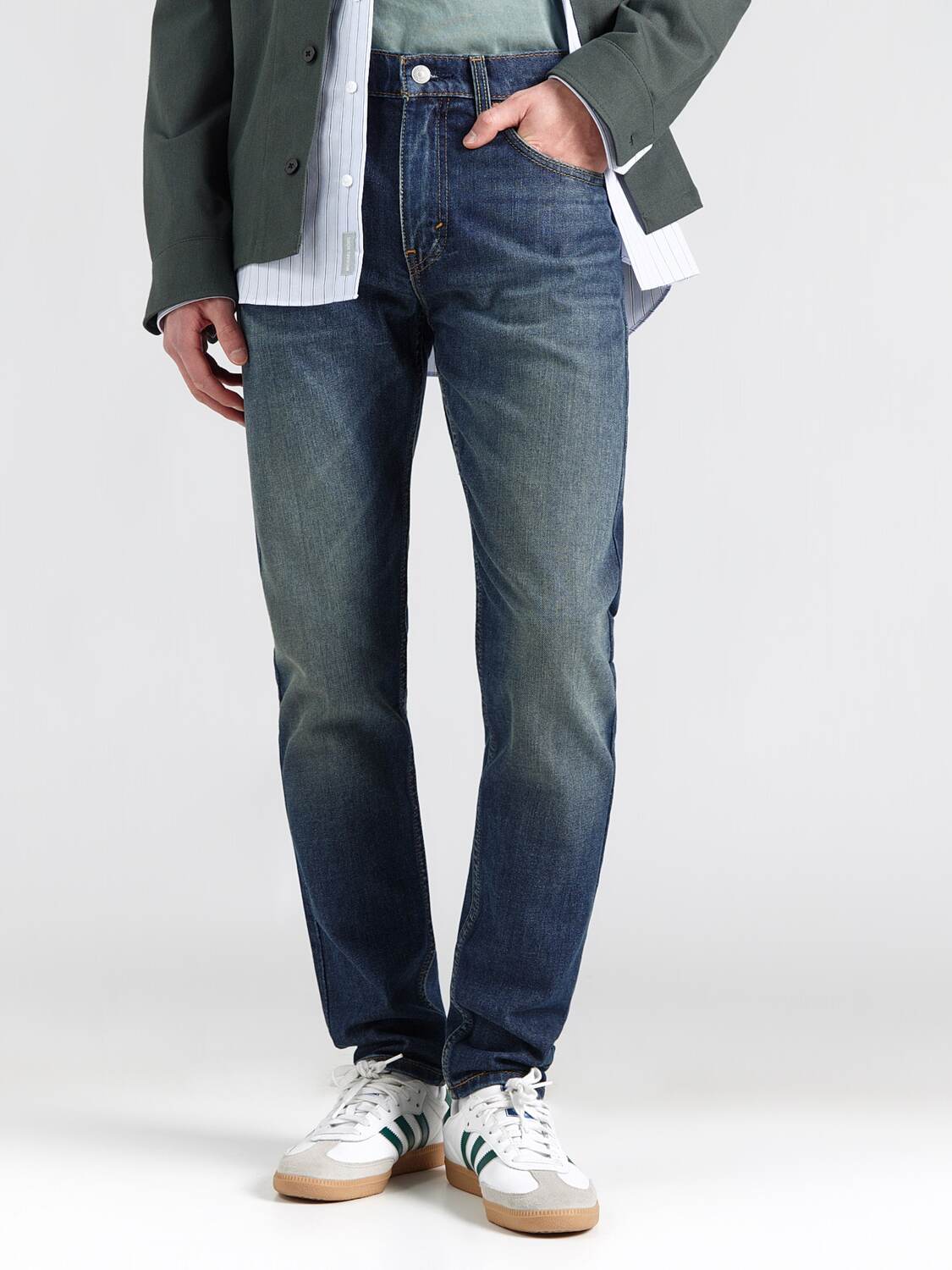 LEVI'S  Джинсы '512 Slim Taper' в темно-синем цвете, Slim fit — фото 2