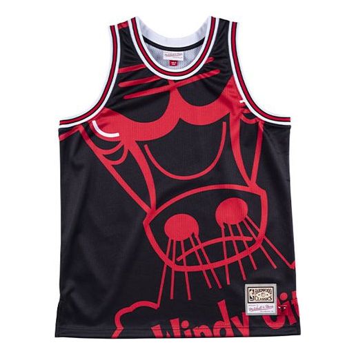 

Баскетбольное джерси Mitchell & Ness Big Face, красный