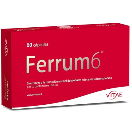 

Vitae Ferrum6 60 Cap, Красный, Vitae Ferrum6 60 Cap