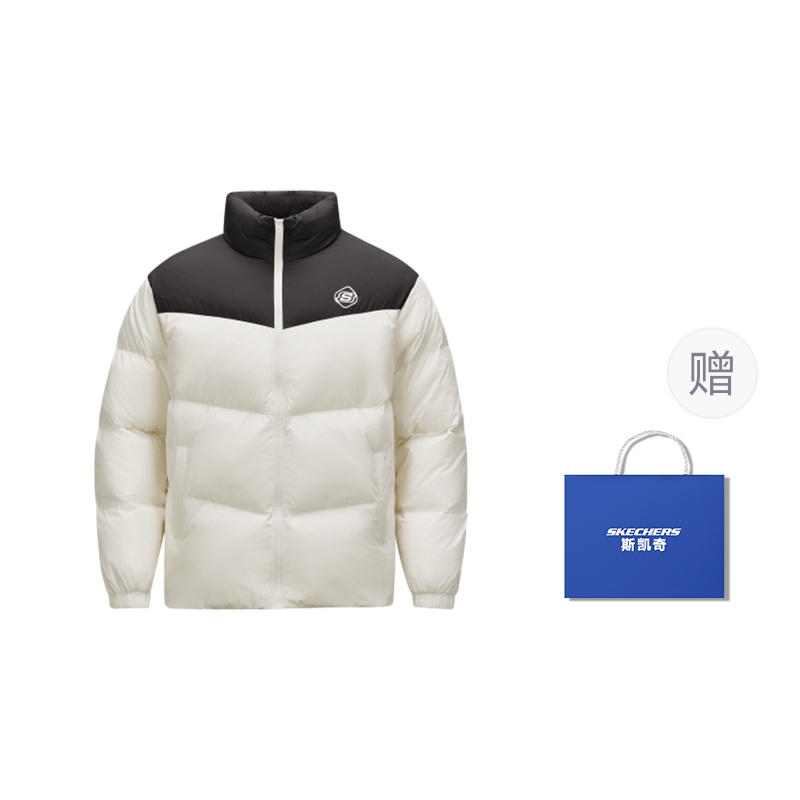 

Skechers Пуховик унисекс Marshmallow белый, Marshmallow White/0074+Shopping Bag Included