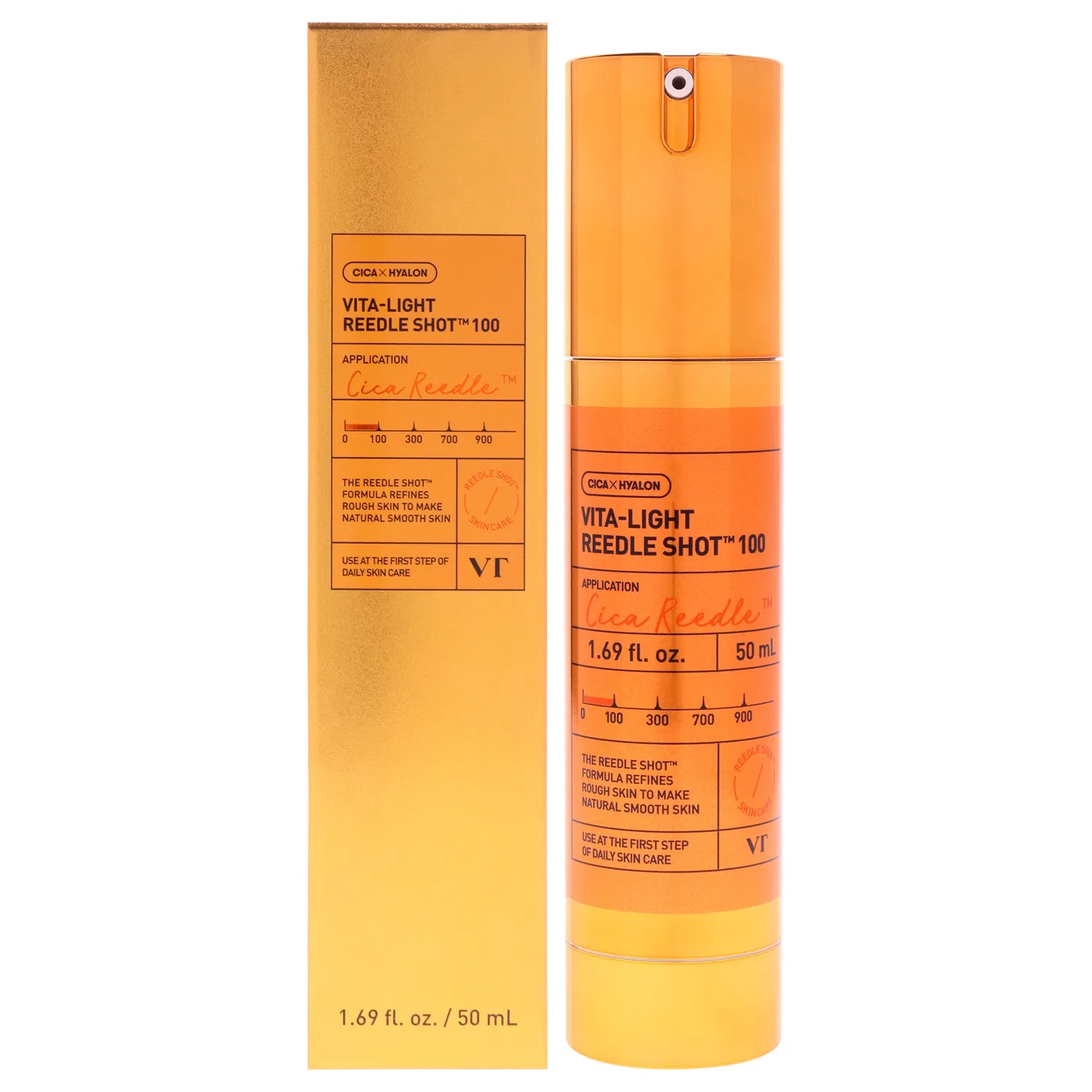 Сыворотка Vita-Light Reedle Shot 100 от Vt Cosmetics для женщин - 1,69 унции, Clear