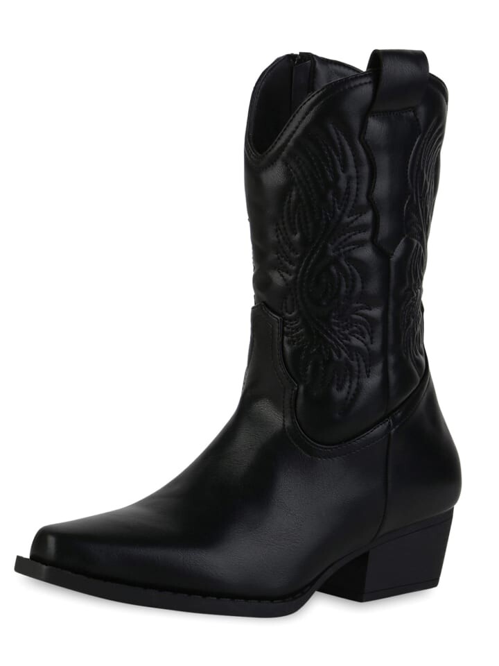 

Ботильоны VAN HILL Cowboy Boots Aurora, черный