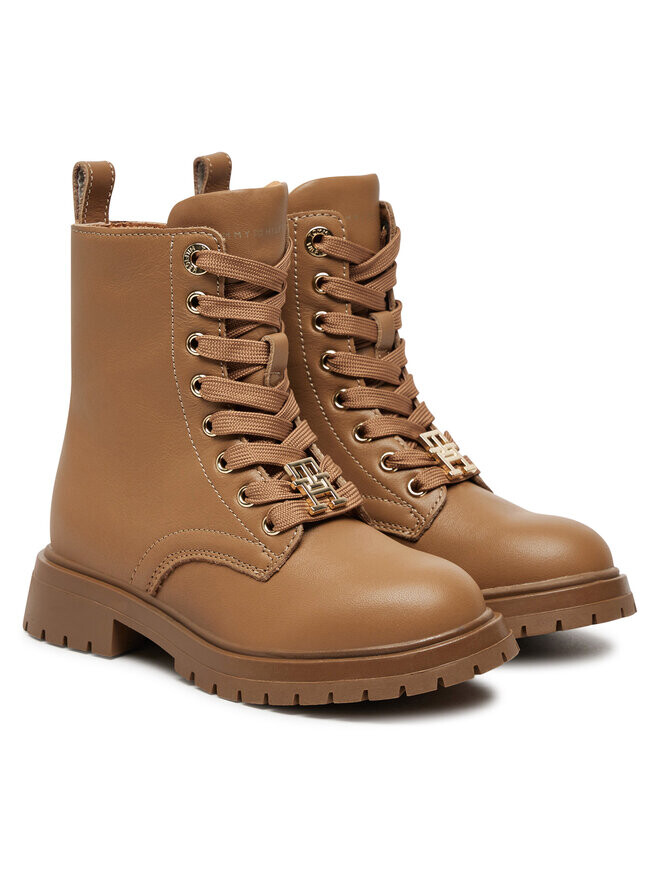 Ботинки Tommy Hilfiger Botas Lace-Up Bootie T3A5-33568-0092 M, коричневый — фото 2