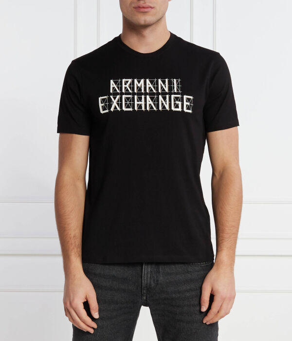 

Футболки Regular fit Armani Exchange, черный