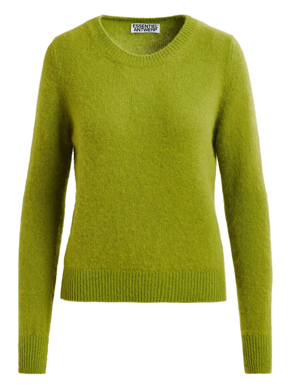 

Свитер с круглым вырезом Igora Essentiel Antwerp, зеленый
