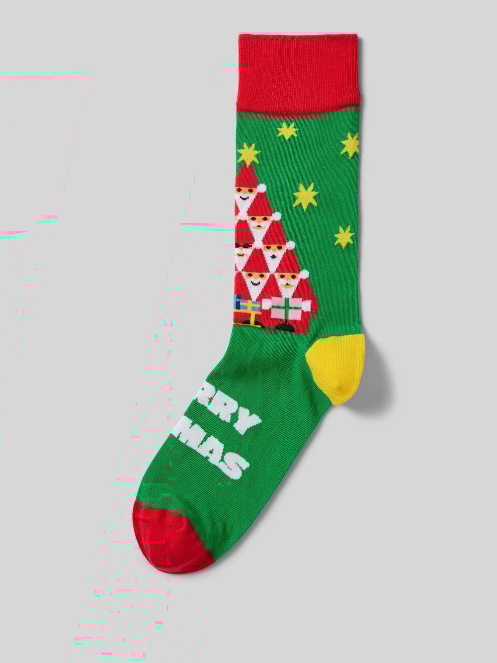 

Носки с узорчатой ​​вышивкой модель «Сантасепшн» DillySocks