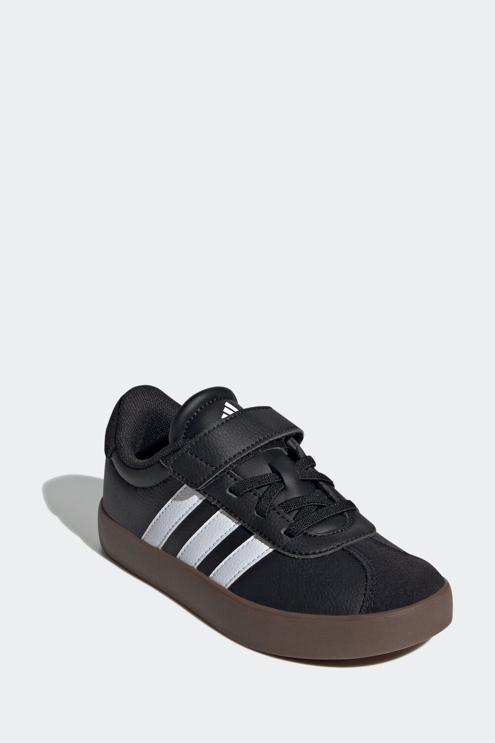Детские кроссовки для скейтборда vl Court 3 0 Adidas, черный — фото 3