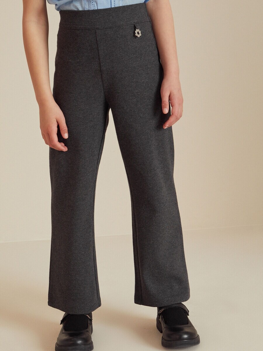 Тканевые брюки Next Boot cut Pants, антрацит — фото 2