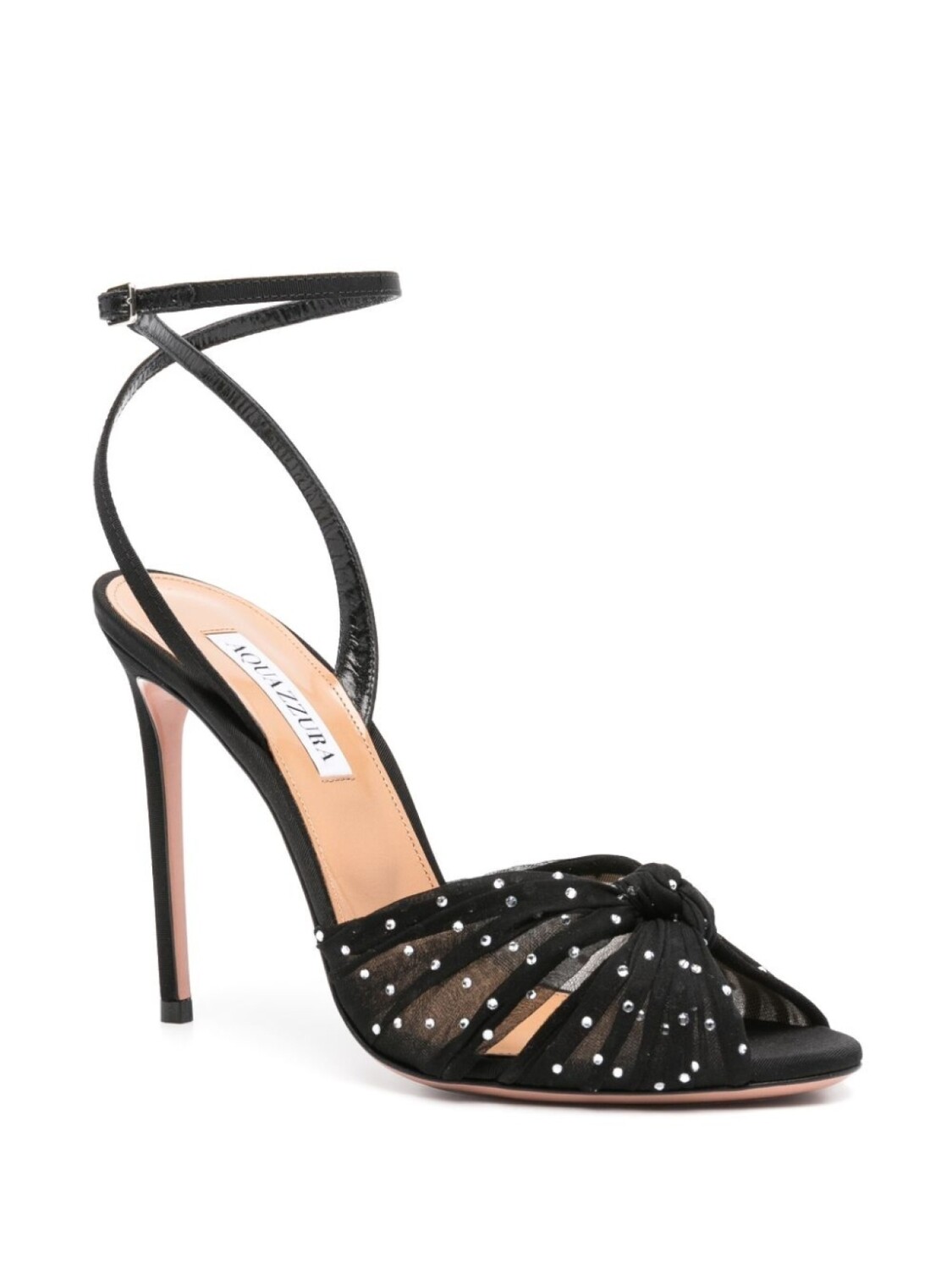 

Aquazzura сандалии Slow Kisses 105 мм, черный