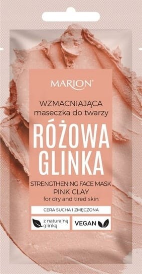 

Укрепляющая маска для лица с розовой глиной Marion