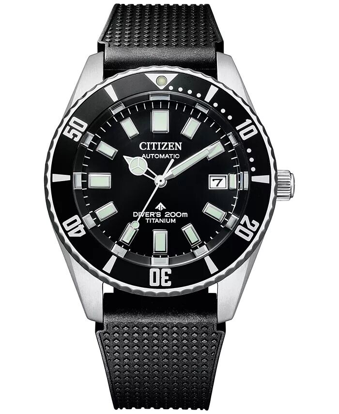 

Мужские автоматические часы Promaster Dive с черным полиуретановым ремешком, 41 мм Citizen